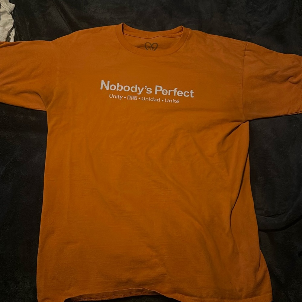 Nobody’s perfect unity tee
